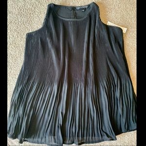 Zac and Rachel Pleated Top Blouse